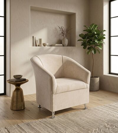 SILLON INDIVIDUAL NALA CREMA CLARO