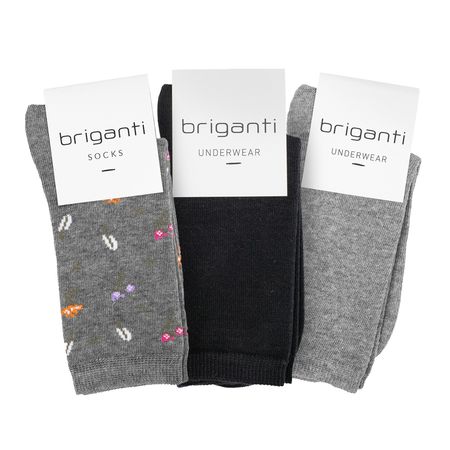 PACK X3 MEDIAS LISAS MULTICOLORES M