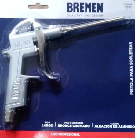 Pistola Bremen para Sopletear Largo Blister