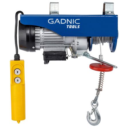 Aparejo Eléctrico Gadnic AP250 Hasta 250kg 550w Gancho Doble y Simple Reforzado