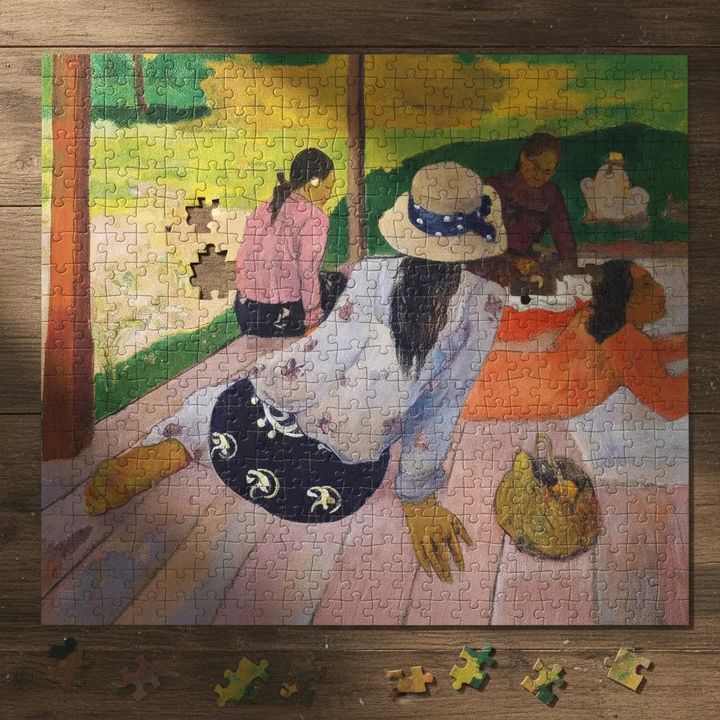 Rompecabezas Tomax 1000 Piezas The Siesta Paul Gauguin Mini - Vista 4