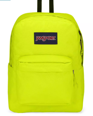 Mochila Jansport Superbreak Plus - Cyber Lime