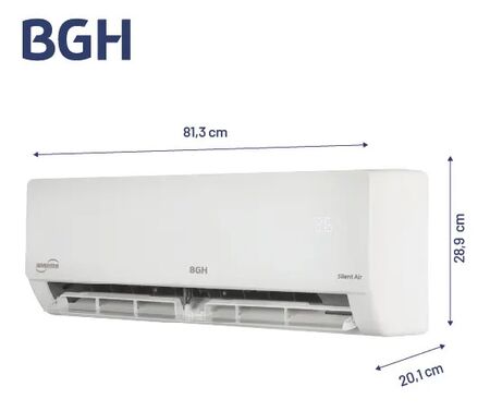 Aire Acondicionado BGH Inverter BSI37WCNX 3000 frigorías frio calor
