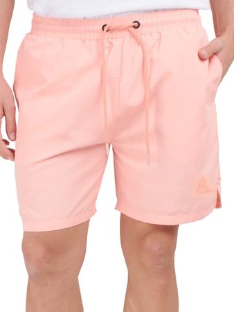 Short de Baño Le Coq Sportif Lifestyle Hombre Moda Rosa