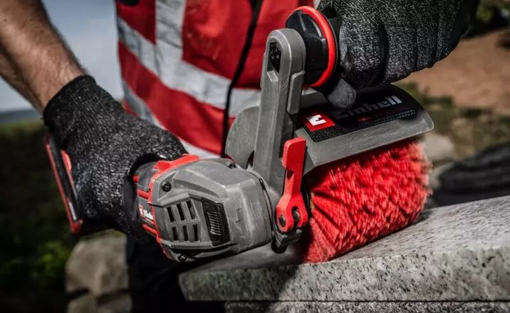Einhell Cepillo abrasivo de nylon, 120 × 100 mm - Vista 2