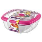 Set x 3 herméticos Cuadrados (707+709+712) Rosas