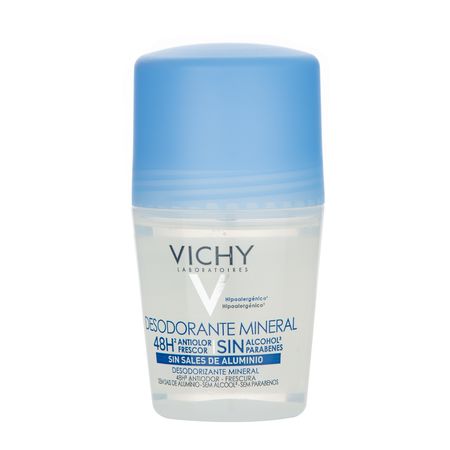 Desodorante Vichy Mineral Roll On Sin Sales De Aluminio 48hs