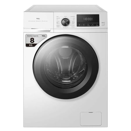 Lavarropas Automático TCL 8KG 1400RPM Inverter Blanco P108FLW