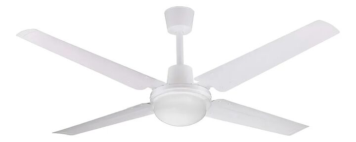 Ventilador de techo Liliana VTHB114 LUZ 4 palas Metal color blanco - Vista 1