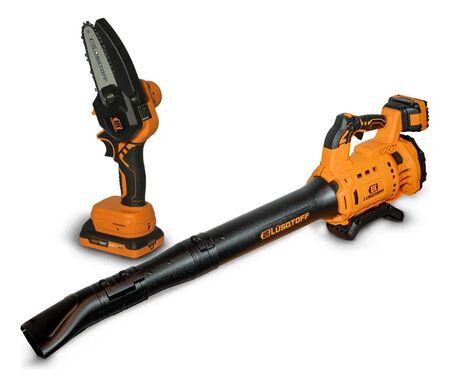 Kit Herramientas Jardin Bateria Lusqtoff Lpack002-8 Cargador