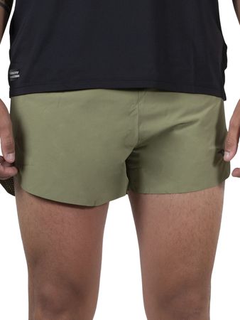 Short Saucony Endorphin Split Hombre Running Verde