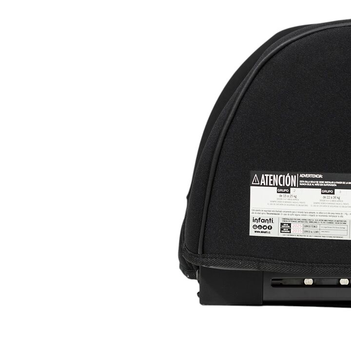 Booster elevador con Isofix Starfix Infanti Negro Preto - Vista 7