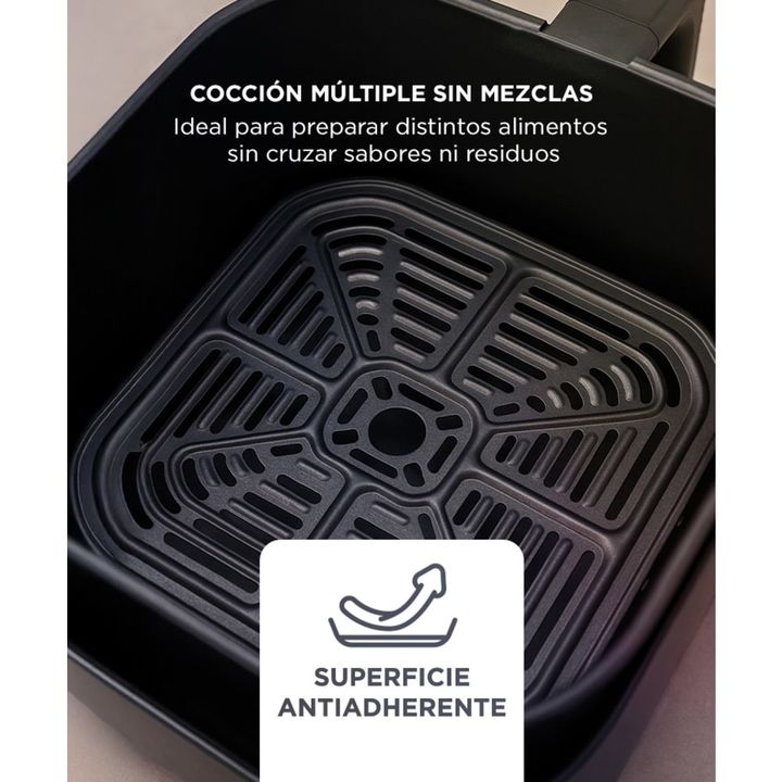 Freidora De Aire Gadnic Digital Táctil 5 Litros Visor 5L - Vista 4