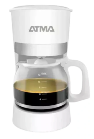Cafetera de filtro Atma CA8133P blanca
