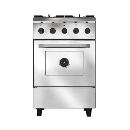 Cocina Industrial Saho Kuma 550 4 Hornallas Puerta Ciega 