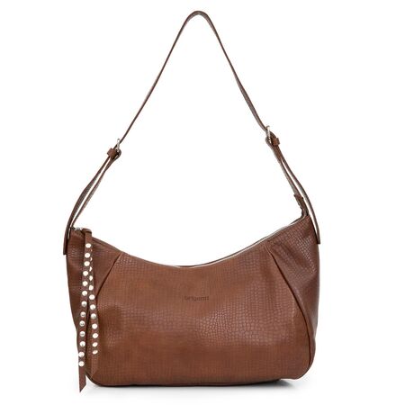 CARTERA BRUNA MARRON CROCO