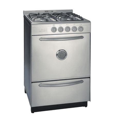 COCINA DOMEC 61811 CXGP 56 CM. AC /INOX PUERTA CIEGA