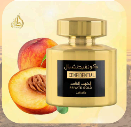 Perfume confidential gold 100 ml masculino