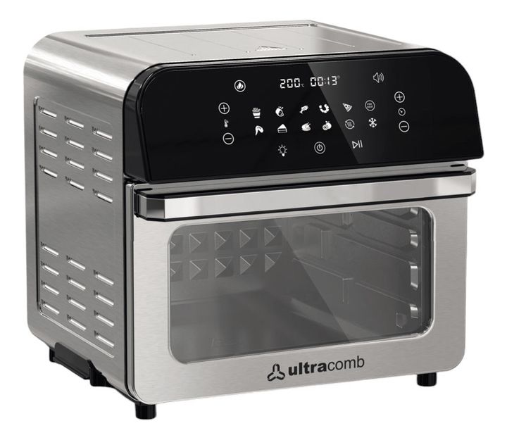 Freidora De Aire Ultracomb Fr-8620 12l Plateado - Vista 1