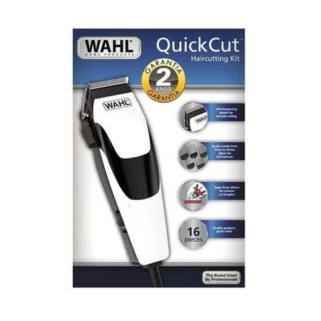 Cortadora de Pelo Wahl Quick Cut 16 Piezas