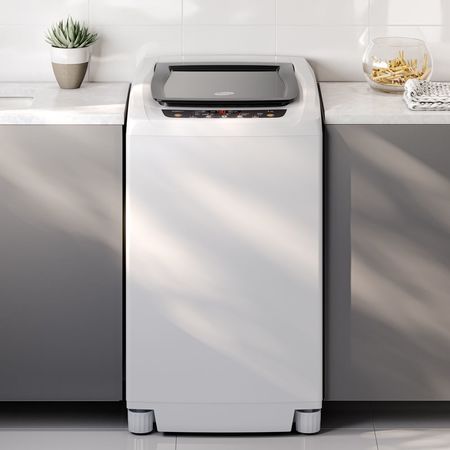 Lavarropas Gafa Fuzzy Fit Blanco 7kg Carga Superior Blanco