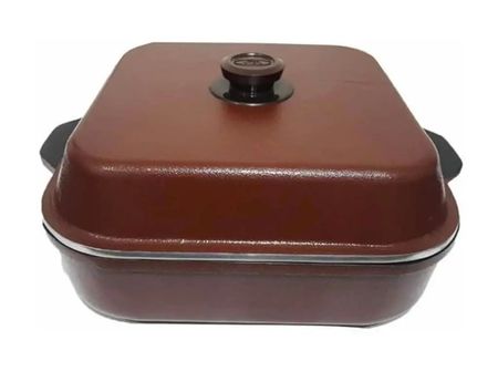 Olla Horno Cuadrada Antiadherente Doña Tina 2031 5lts