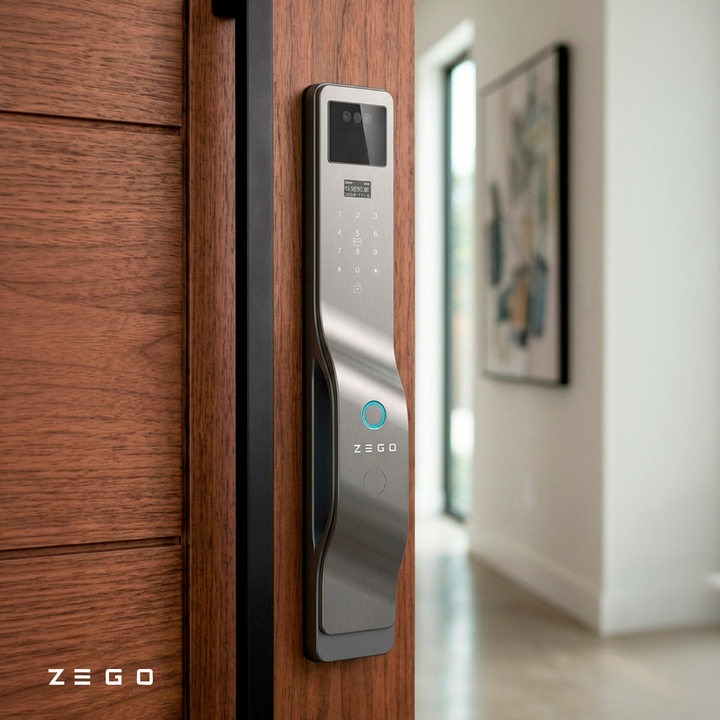 Cerradura Electronica Zego Huella Reconocimiento Facial App Max Fortress Secure - Vista 2