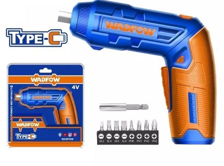 Destornillador Inalámbrico 4V Wadfow ( WCV4415) Atornillador