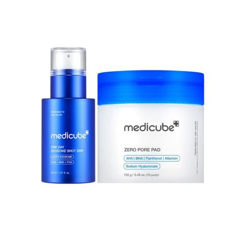 Combo Medicube Zero Pore Pad + One Day serum