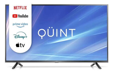 TV LED 43" QÜINT QT-43FHD20312-257 - FHD, NETFLIX, YOUTUBE, DISNEY+, GOOGLE TV