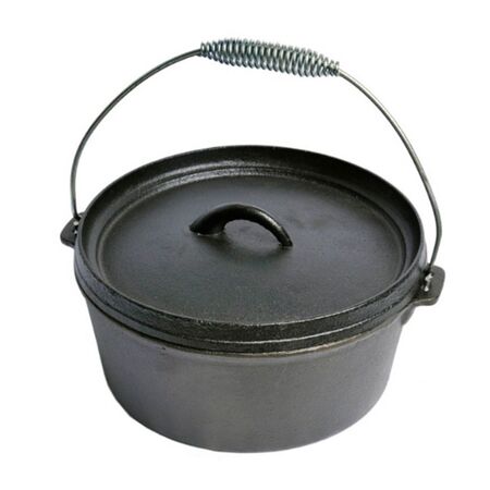 Olla De Hierro BBQ Grill Fundición 3 Lts