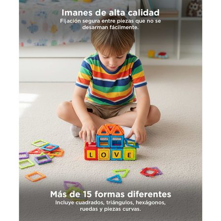 Bloques De Construcción Para Crear Gadnic Juguetes 208 Piezas