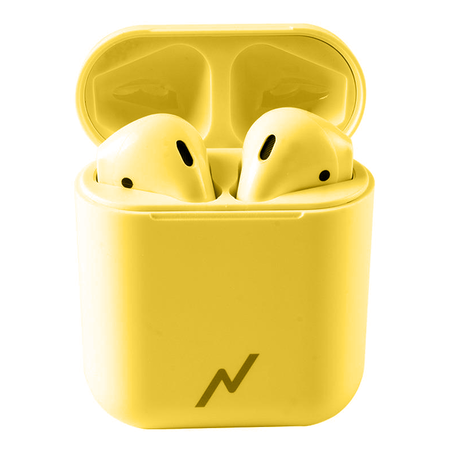 Auriculares True Wireless Amarillos Noga ( NG-BTWINS5S AM)