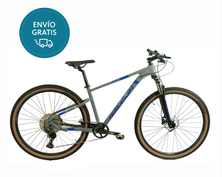 Bicicleta Raleigh Mojave 5.0 / Talle: 19"/L / Gris/Azul / Cuadro de Aluminio / 12Vel Shimano / MonoPlato / Rodado 29" _ Línea 2026