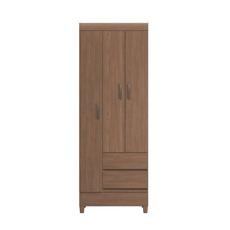 Placard  puertas y  cajones Hyper Marron Santos Andira