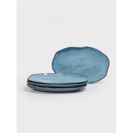 Bandeja Ovalada Porto Brasil Bio Avant Garde Stoneware
