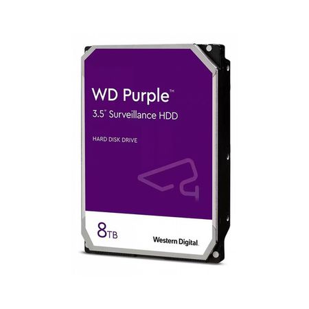 Disco Duro Interno Western Digital Purple para Videovigilancia 8TB