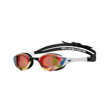 Antiparras Natación Arena Cobra Edge Swipe Mirror Gold White Black (102)