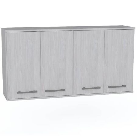 ALACENA ORLANDI JA 627 PREMIUM - JACARANDA, 4 PUERTAS, 2 ESTANTES