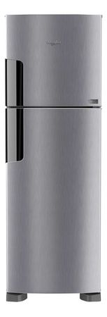 Heladera Top Mount No Frost Whirlpool Wrm42hk 386 Lts Inox