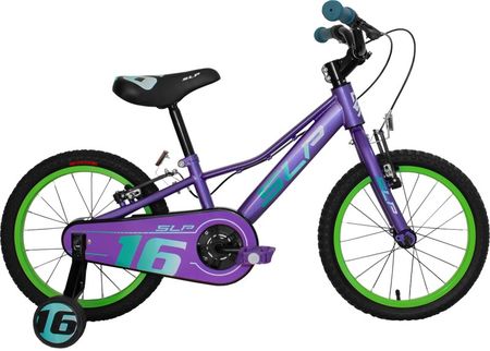 Bicicleta Mtb Nina Slp 5 R16 17199 Violeta - Verde - Blanco