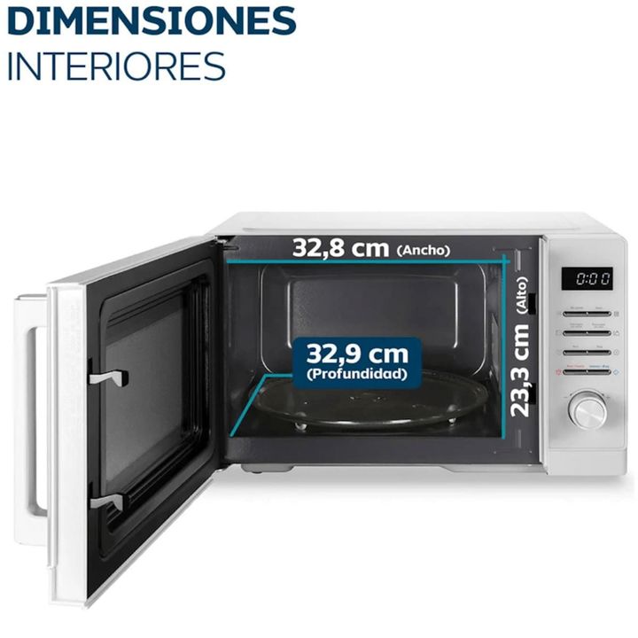 Microondas Philco MPHDW23UAP 23L Digital 900W - Vista 2
