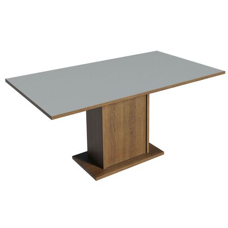 Mesa De Comedor Rectangular Madesa Tapa De Madera 6 Puestos