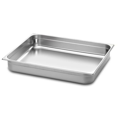 Fuenton Bandeja Gastronorm Gn 1/1 65mm Acero 304 Tramontina Plateado
