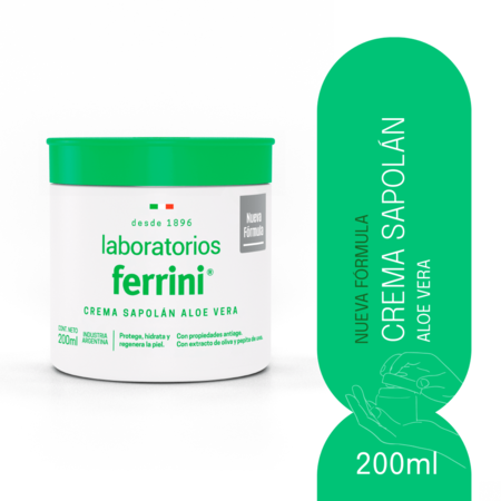 Crema Sapolán Aloe Vera