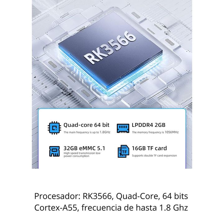 Consola Portatil Anbernic RG353VS 4000 Juegos Potente - Gris - Vista 6