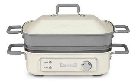Parrilla Cuisinart Grm3 Multifuncional Bandeja 4,75 Litros