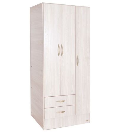 Placard Base 3 Puertas 2 Cajones Gris
