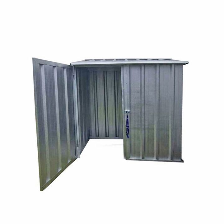 Deposito Armario Caseta Cobertizo de jardin 2x1 Techo 1 agua DON ACERO - Vista 3