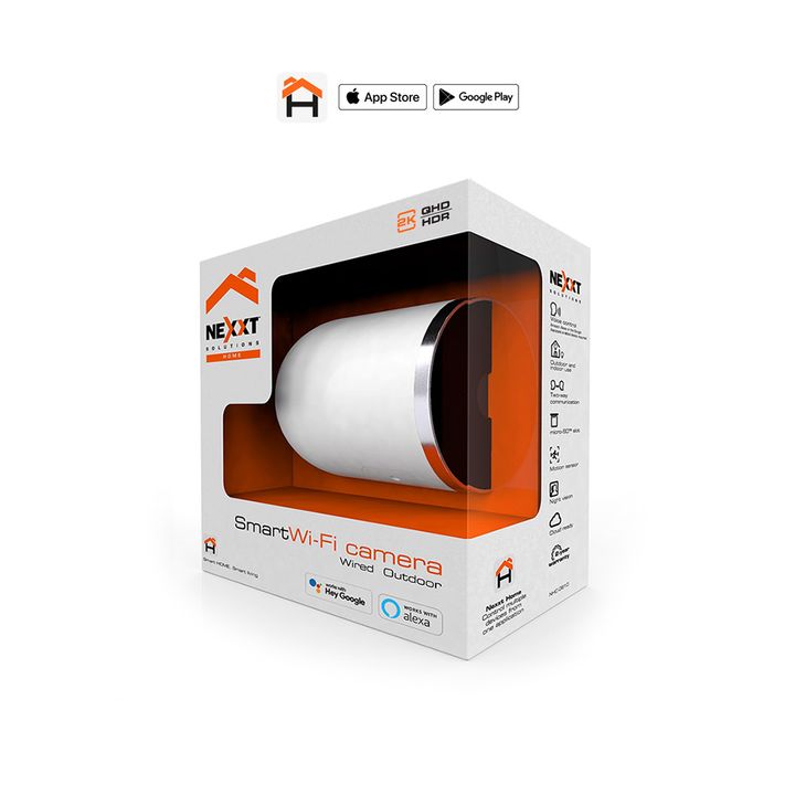 Camara Nexxt 2K IP NHC 0610 V3 Exterior Sin Cargador - Vista 1